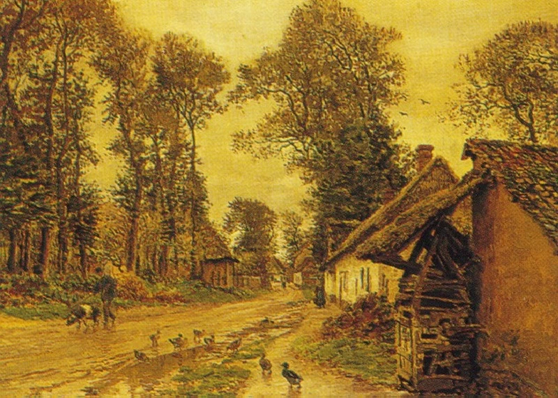 Marie - François Firmin, Girard, Villaggio rurale